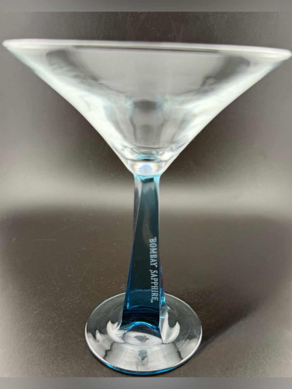 Bombay Sapphire Martini glass. 6oz